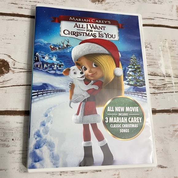 Mariah Carey’s All I Want for Christmas Is You DVD Movie like new - Picture 1 of 5